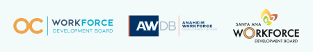 OCWDB, AWDB, Santa Ana WDB Logos