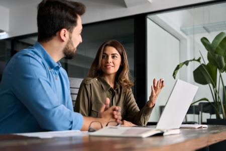 Consultation stock photo